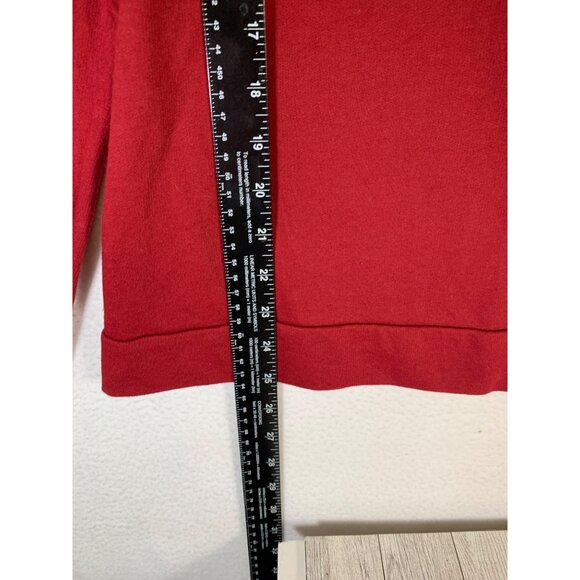 V is for Vodka Shirt Sz XXL Single Lady Valentines Day Long Sleeve Maroon Funny - Picture 7 of 12